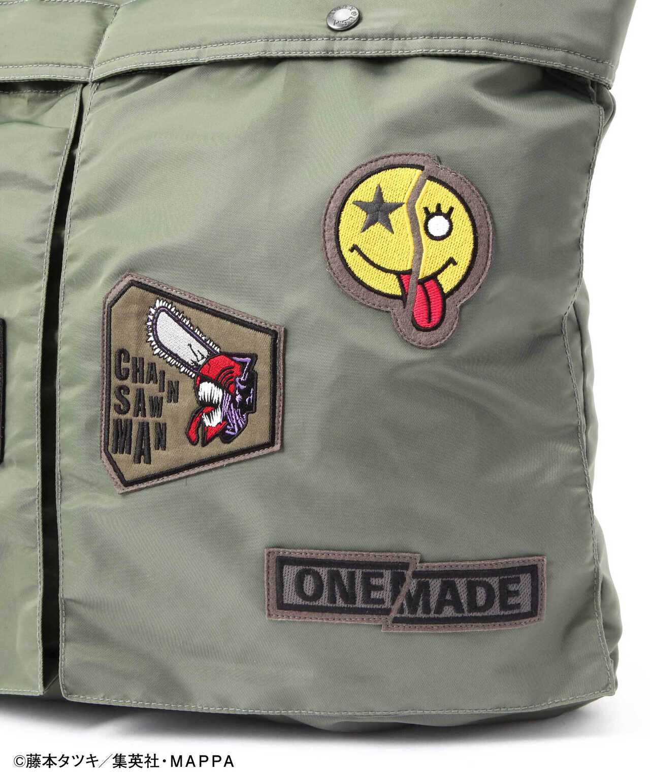 チェンソーマン × AVIREX ヘルメットバッグ チェンソーマン × ONEMADE AVIREX》SPECIAL HELMET BAG