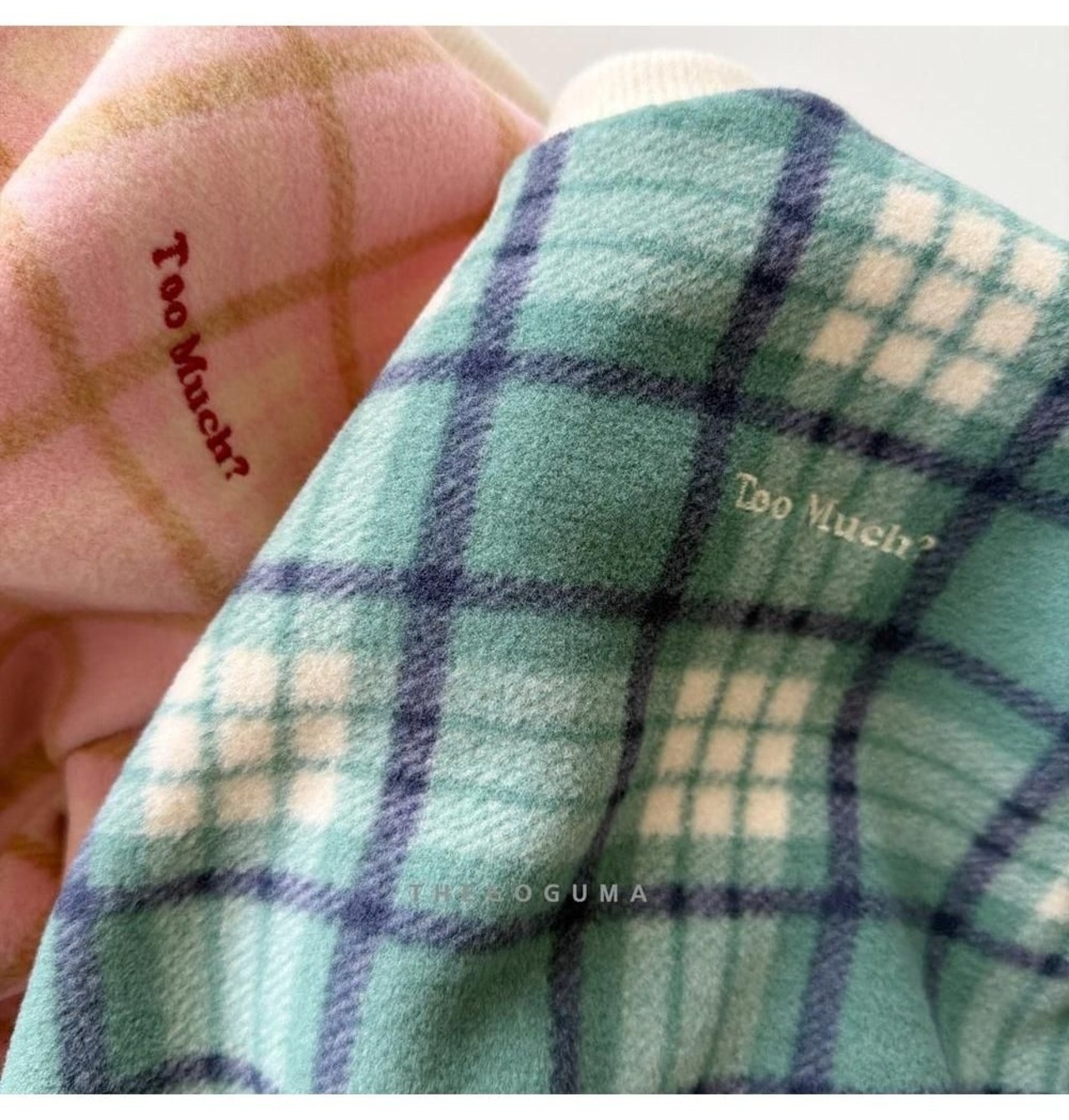 ザゴグマ / THE GOGUMA / チェックポントレーナー / 韓国子供服 / キッズ / 26winter〖取寄〗*XS~XL*