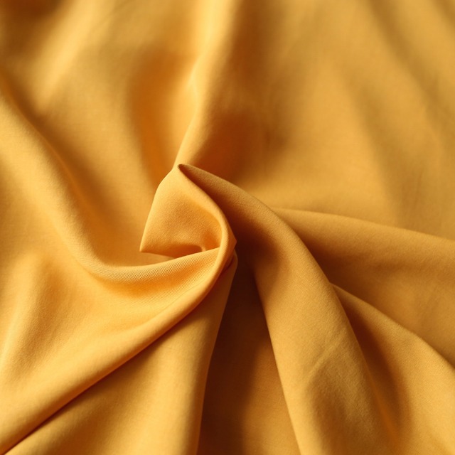 mustard yellow fly front embroidery shirt