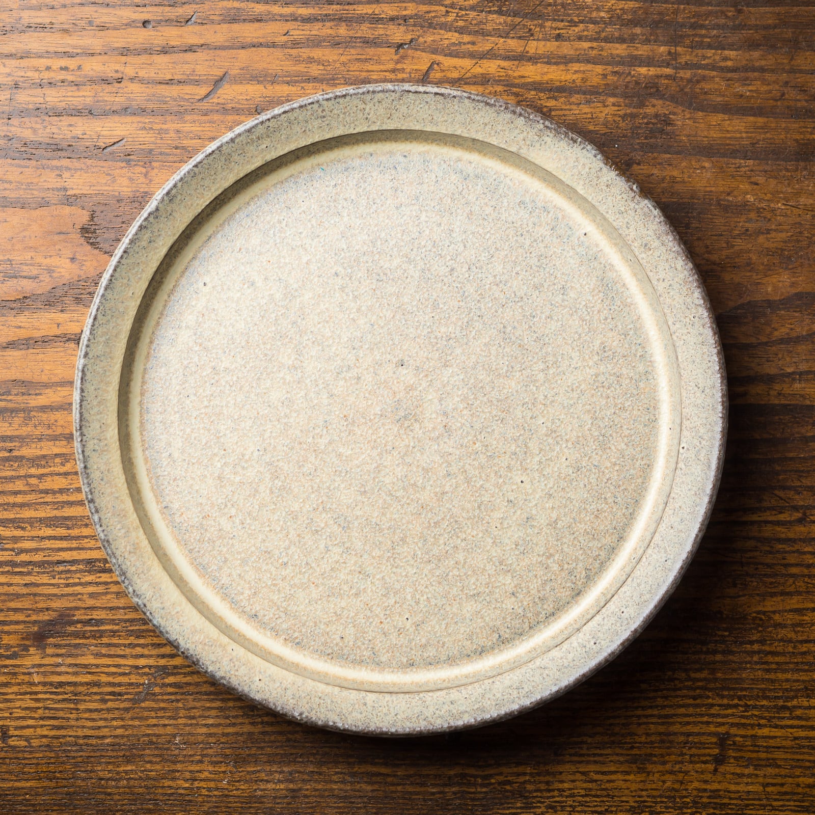 亜麻色 6寸プレート（ケーキ皿・取皿）／安藤美和