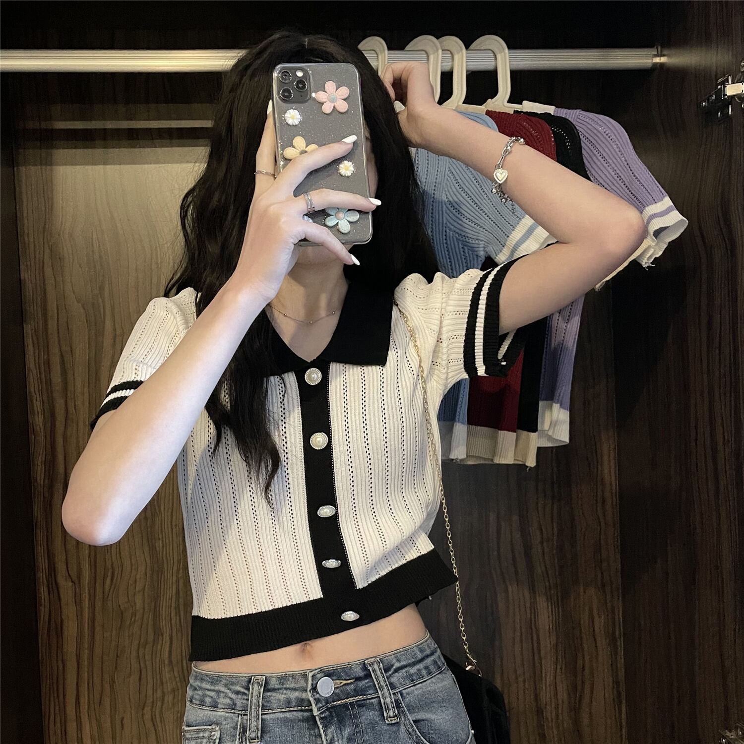 ニットセーター サマー薄手トップス 夏物 YY-ファッション11662832454