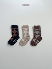 〖取寄〗韓国子供服 / 26winter / Digreen / ダイヤソックス / キッズ / 冬服 *S~XL*