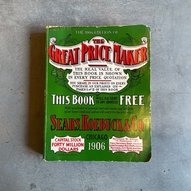 CATALOG "1906 SEARS ROEBUCK & CO"