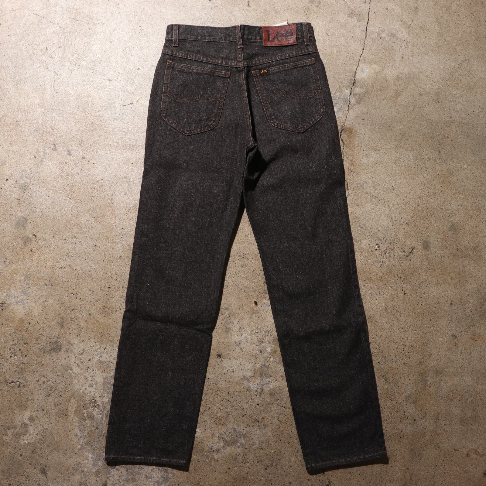 Mint Condition 29×33 Lee 201 先染め USA ブラックデニムパンツ リー 