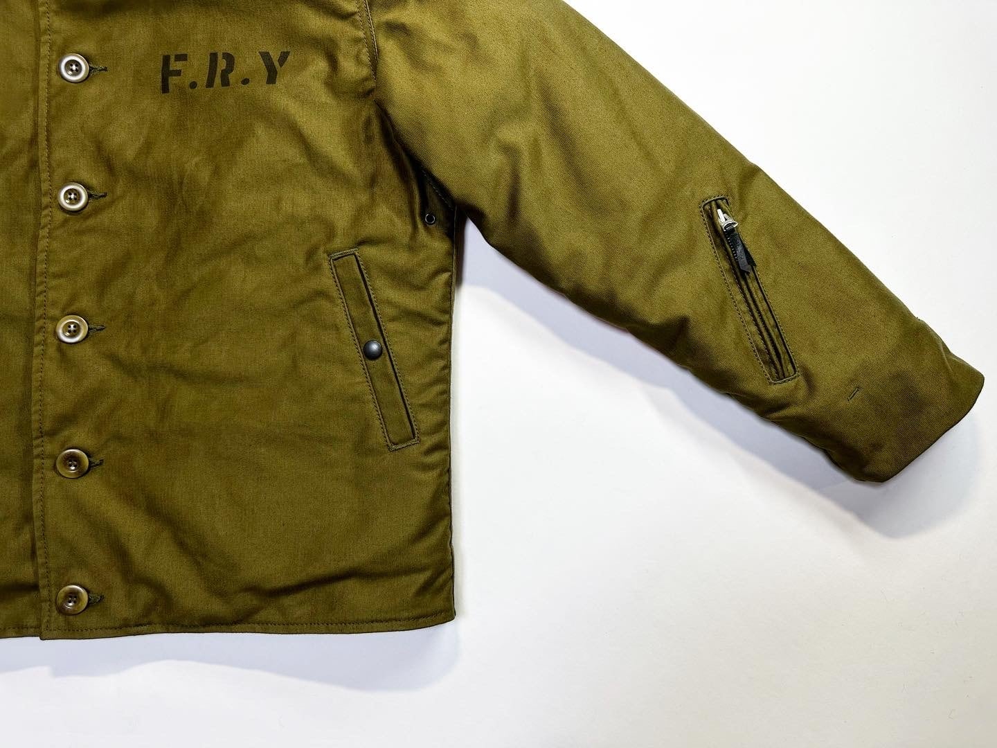 23AW Military Codelane Navy's N-1 Deck Jacket 【Judo 23AW Military Codelane Navy's N-1 Deck Jacket 【Judo