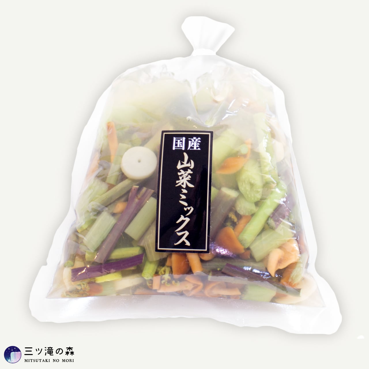 国産山菜ミックス水煮 200g ｜ 国産原料使用・山形県自社工場製造