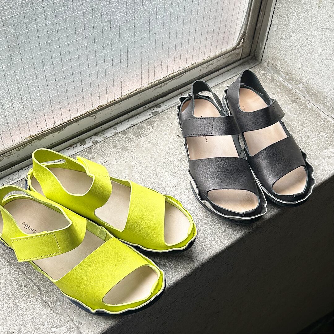 【美品】trippen トリッペン ECOTONE ブラック サイズ37 trippen トリッペン ECOTONE エコトーン (ecotone) | es-life(エスライフ)