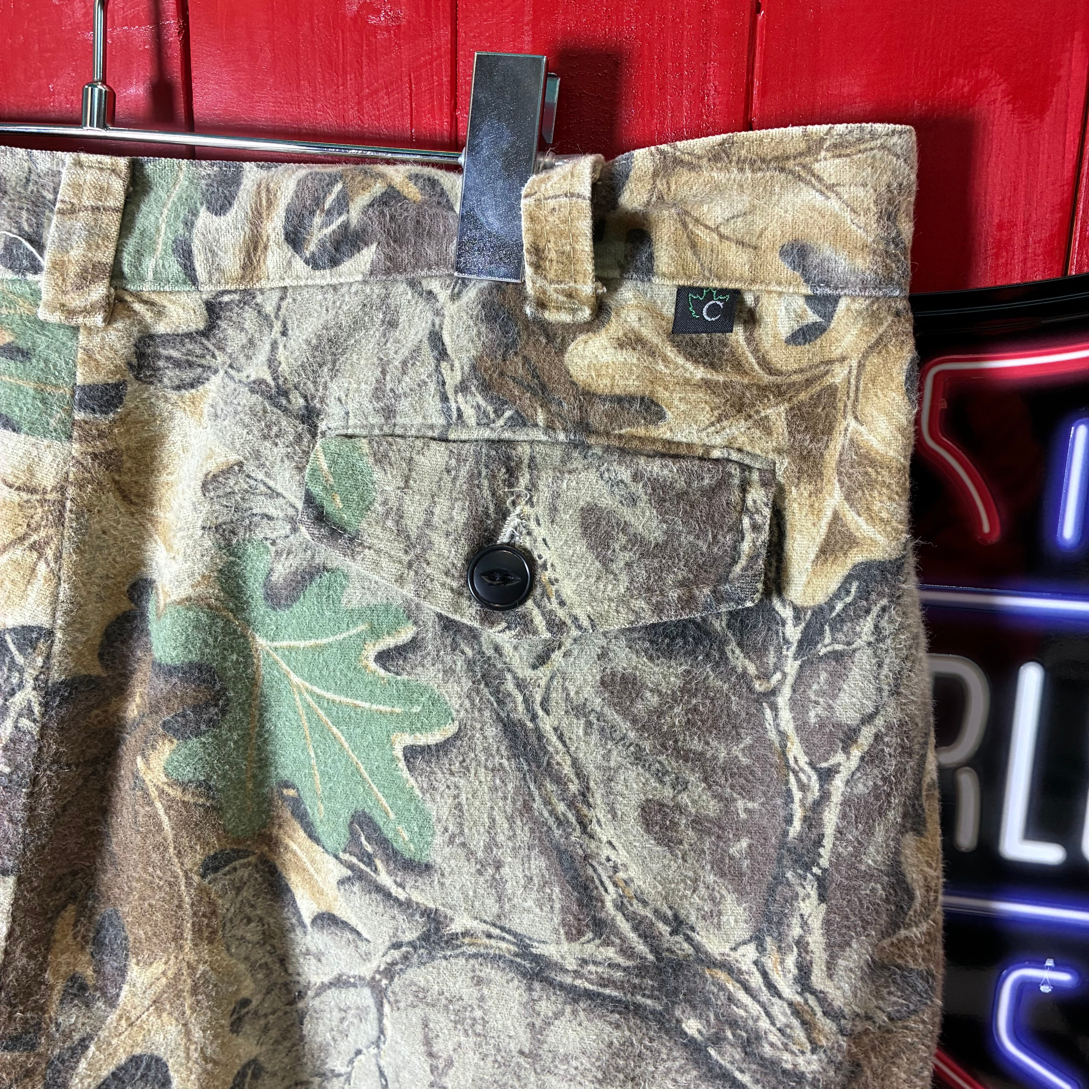 90s 製 / シャモアクロス リアルツリーカーゴパンツ　W38 90s CANADA製 / シャモアクロス ヴィンテージ リアルツリーカーゴパン