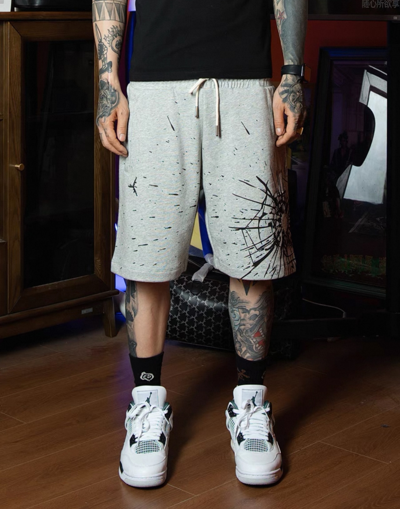 クラッシュペイントショーツ(gr130)