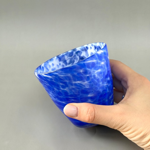 高緑 由美子　素麺猪口・碧