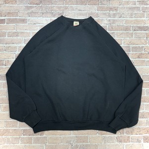 1980s FRUIT OF THE LOOM SWEAT SHIRT BLACK