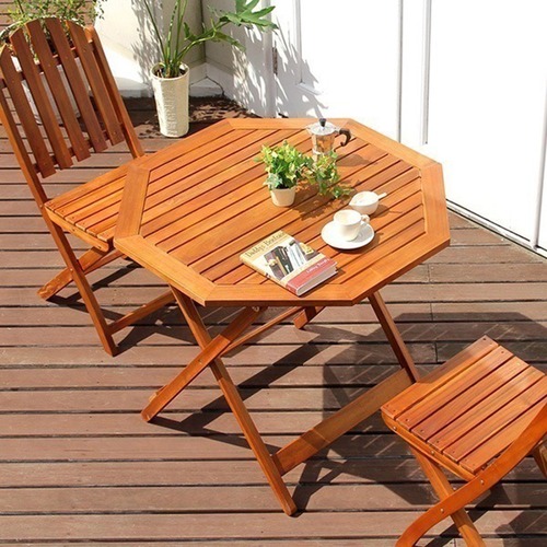 アジアン カフェ風 テラス FLEURシリーズ八角テーフ゛ル 90cmアジアン カフェ風 木製テーブ