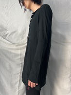 "unknown" Lace-up Long Sleeve Tee