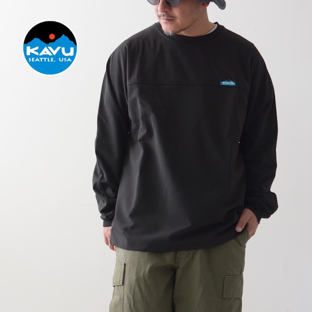 KAVU [カブー] SHELTECH WARM Shirts [19821710] シェルテックウォームシャツ・長袖Tシャツ・アウトドアTシャツ・キャンプ・アウトドア・MEN'S / LADY'S [2023AW]