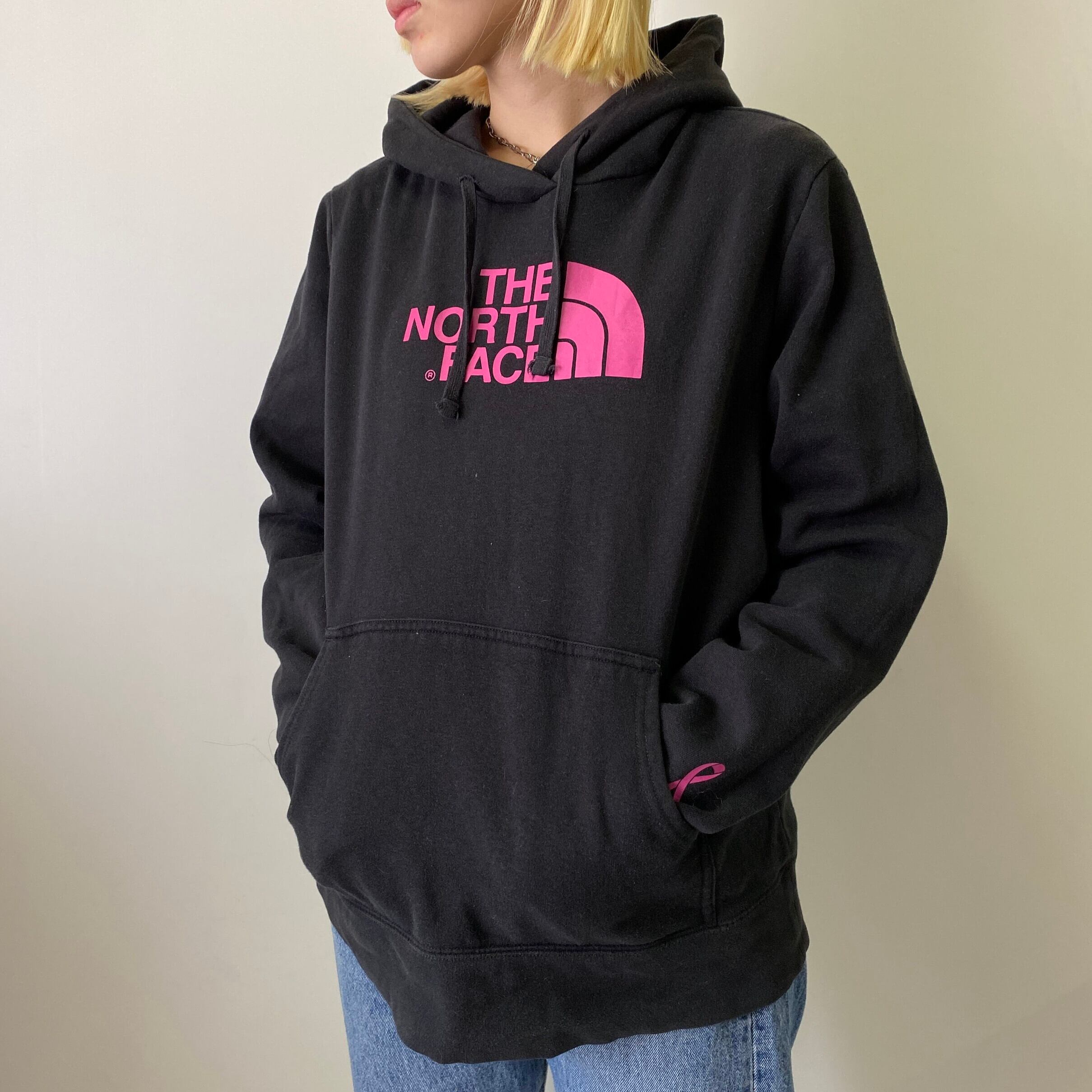 The North Face ザ ノースフェイス スウェットパーカー レディース 古着 ブラック 黒 パーカー Cave 古着屋 公式 古着通販サイト