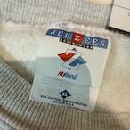 90s USA製　JERZEES セクシースウェット　ジョーク　鹿　酔っ払い　グレー