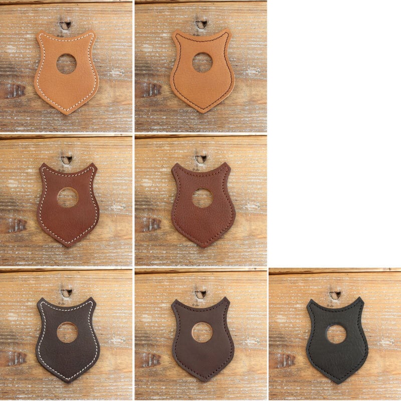 OD缶レザーカバー+タンクエプロン What will be will be エンブレム風