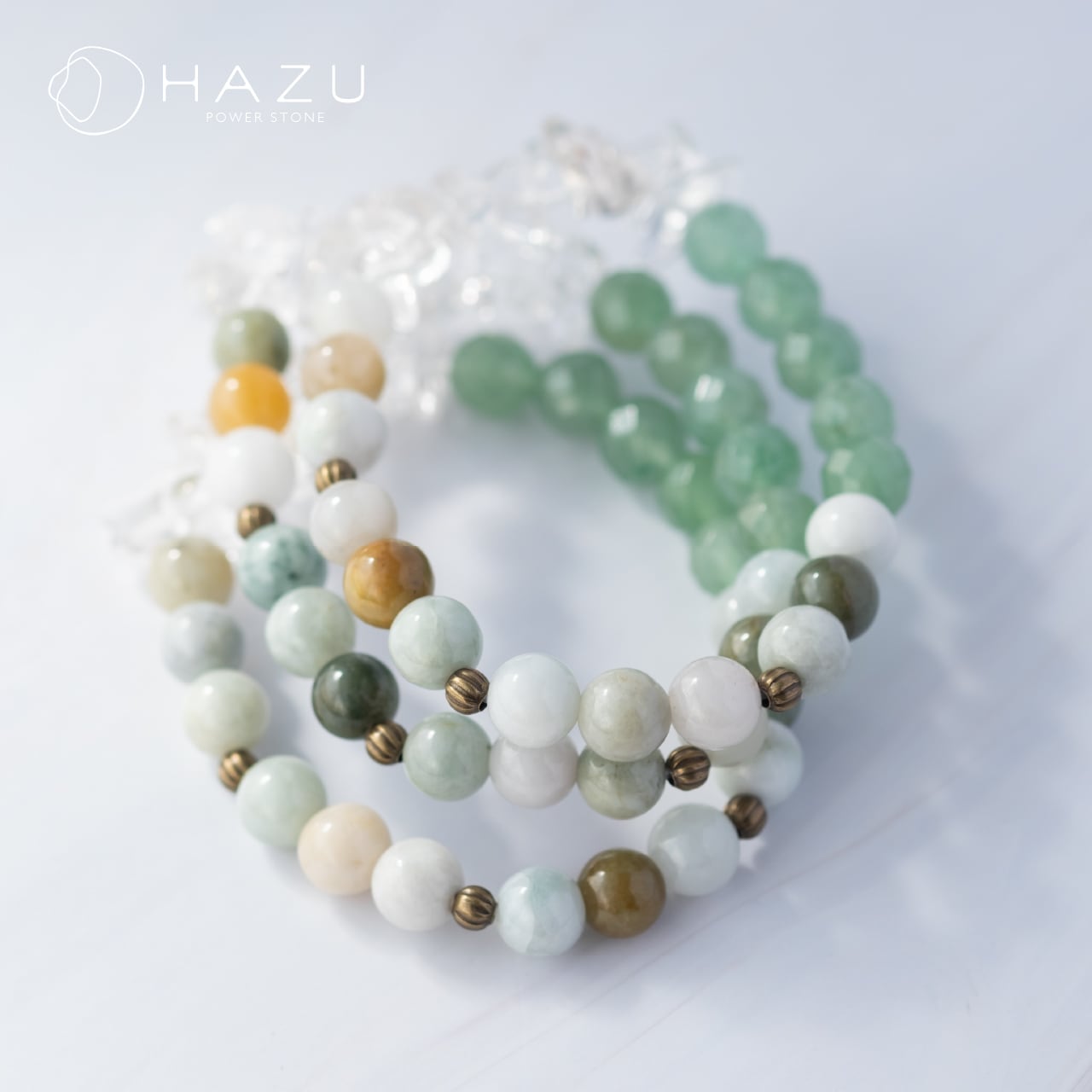 SALE☆ミックス翡翠［翡翠／水晶／アベンチュリン］ | 天然石HAZU 