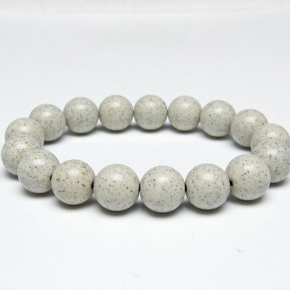 北投石 ブレスレット 12mm 一点物 メール便可 111-50138