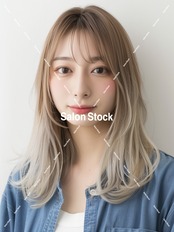 【レディース】ハイトーン内巻きレイヤー