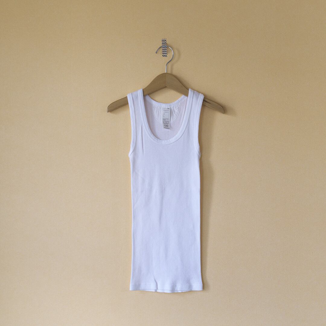 Fabrique en planete terre ファブリケアンプラネテール organic cotton tube tanktop オーガニックコットンチューブタンクトップ