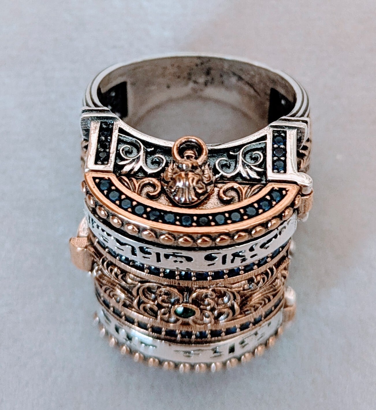 メンズ ハンドメイド リング(宝箱) 925silver | HAYAT TURKISH STYLE