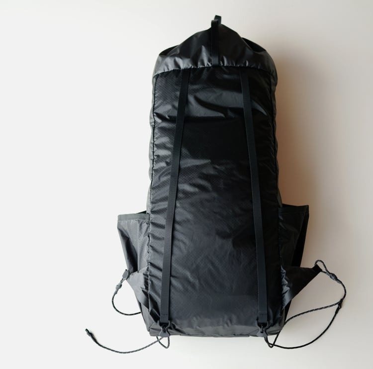 bring back pack / CORDURA®︎ 30D ripstop /black | tadequi