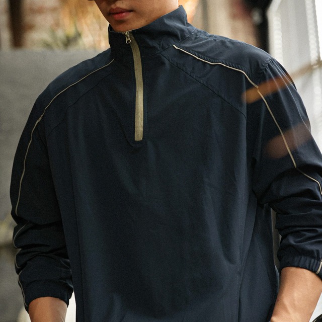 Half-Zip Stand Collar Jacket(GV263)