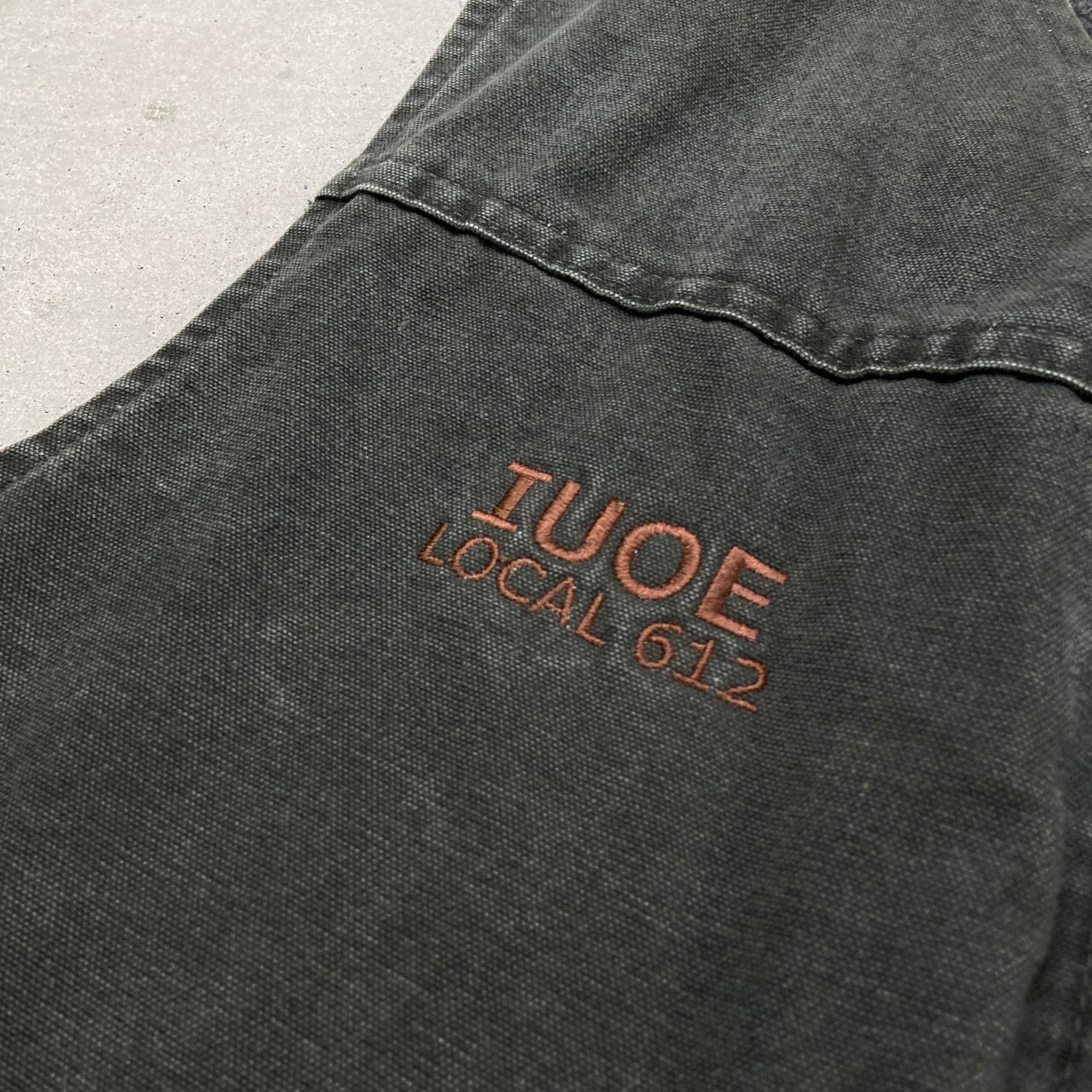 90年代 USA製 Carhartt カーハート ダック地 ノーカラー ワークベスト 