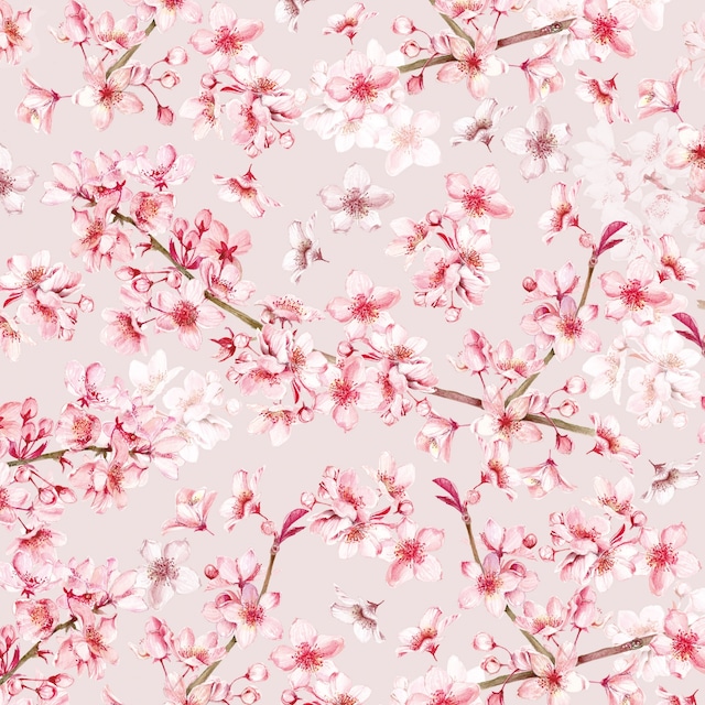 【Paperproducts Design】バラ売り2枚 ランチサイズ ペーパーナプキン Fiori di ciliegio ピンク