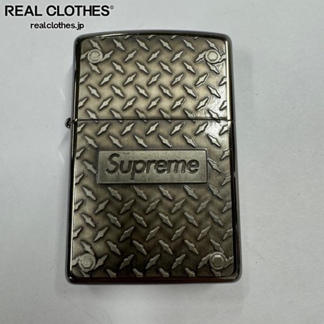 Supreme×ZIPPO/シュプリーム×ジッポー【19SS】Diamond Plate 