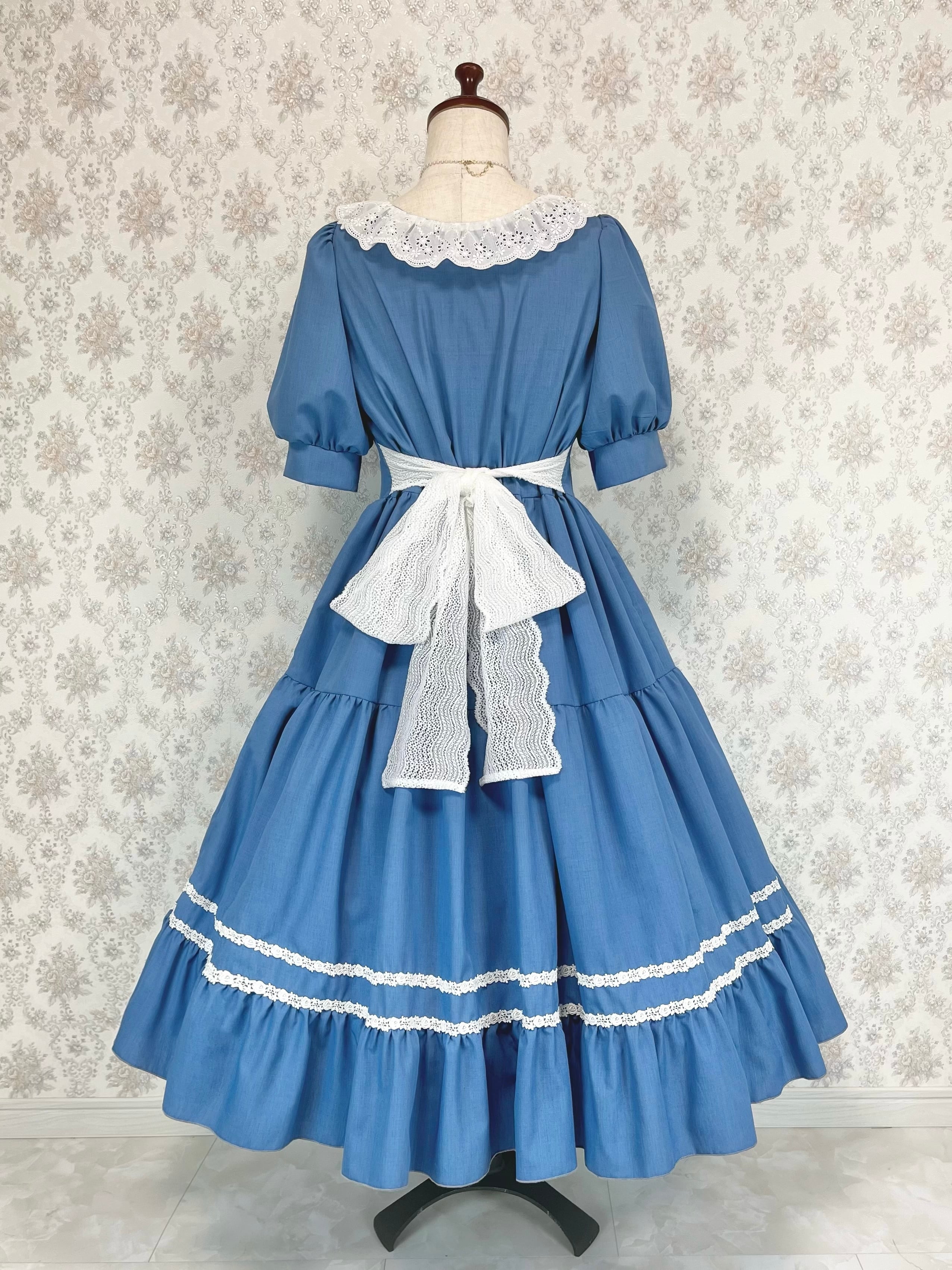 【最終値下げ】marcHenTicaシャルロッテワンピース エプロン付 最終値下げ】marcHenTicaシャルロッテワンピース エプロン付