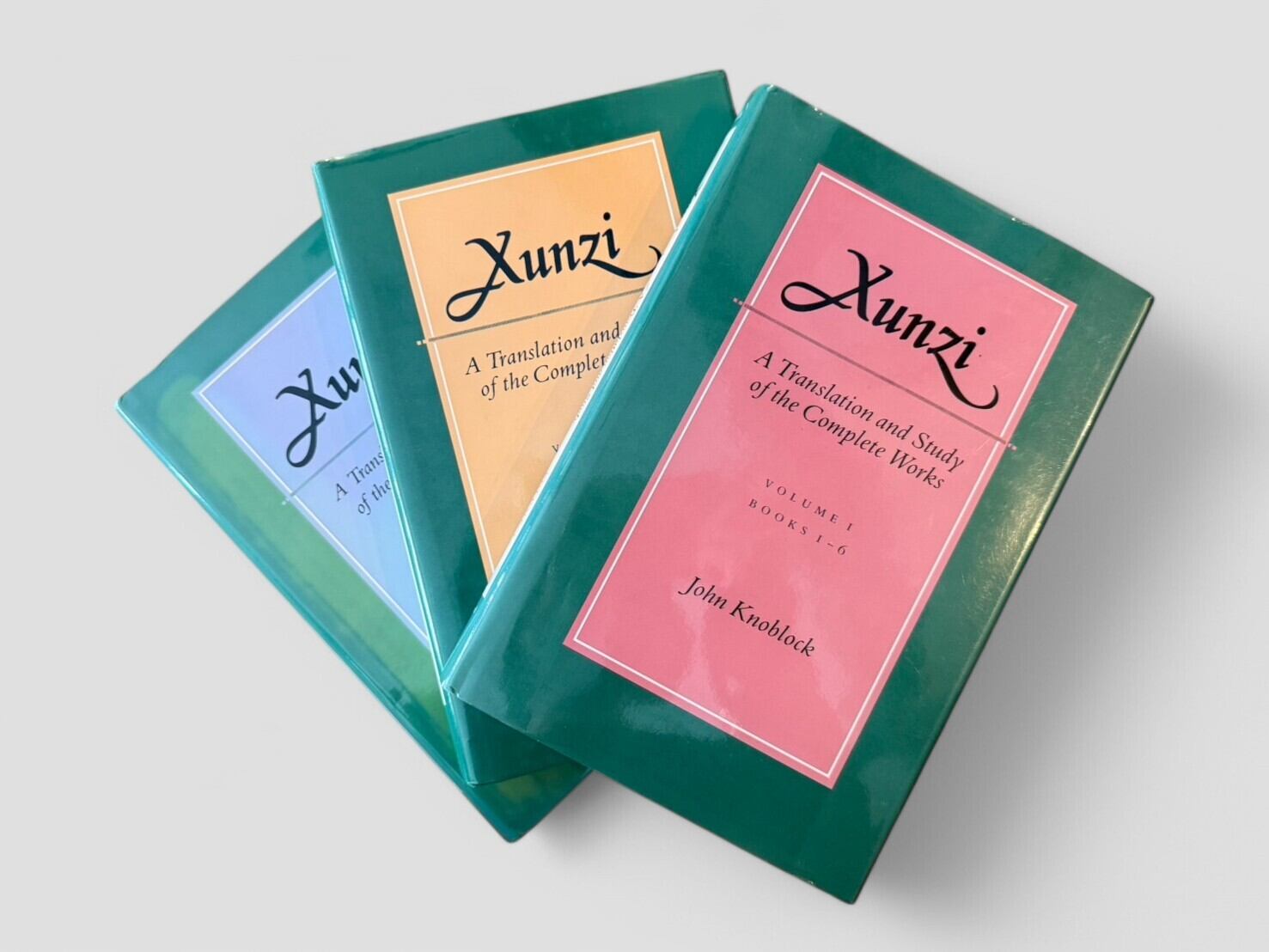 【SFF073】Xunzi: A Translation and Study of the Complete Works BOOKS 1-32 in 3 volumes(1988.1990.1994) / John Knoblock