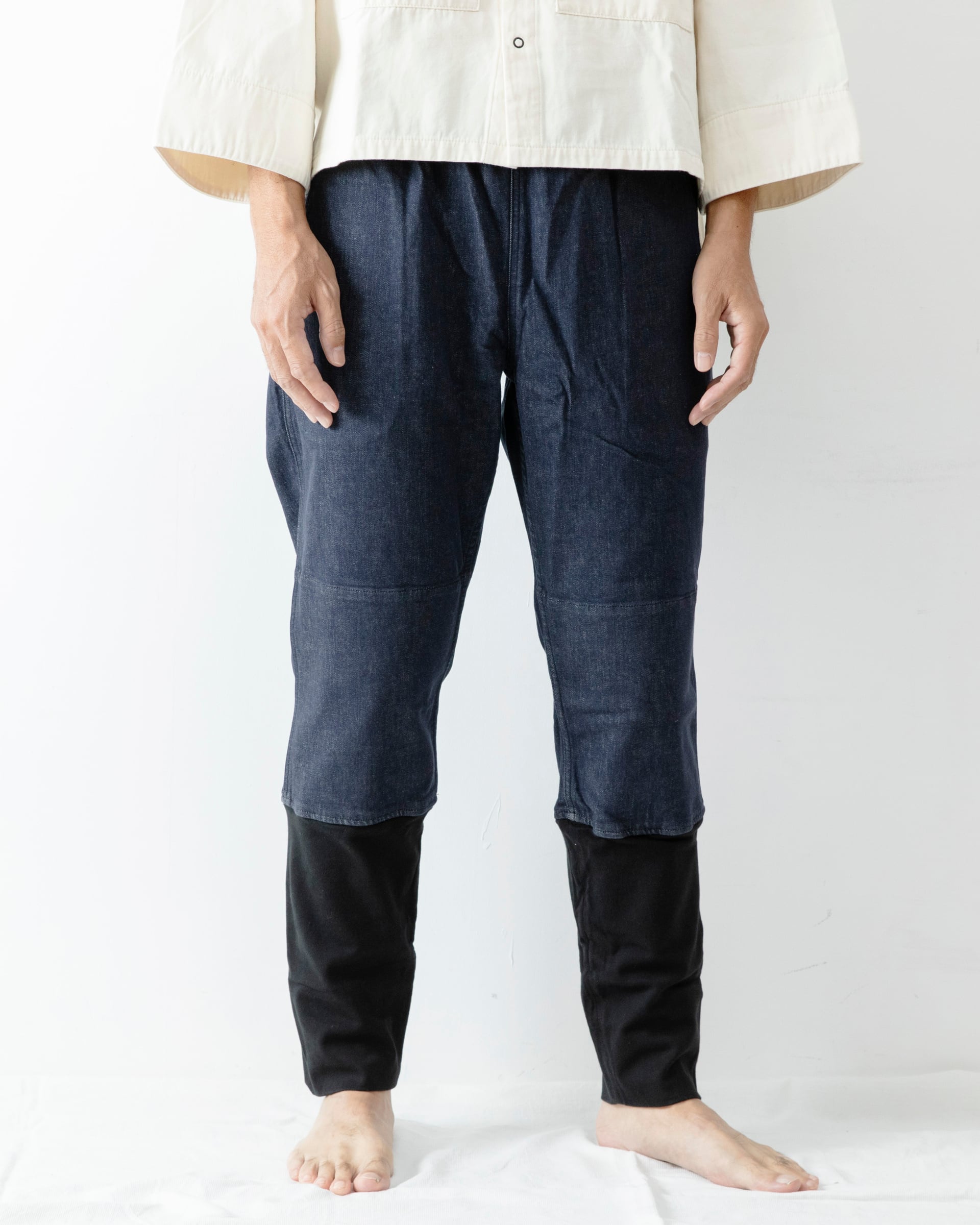 PT-62 作業もんぺまくる [Japanese Denim] インディゴ | SAGYO - 文化