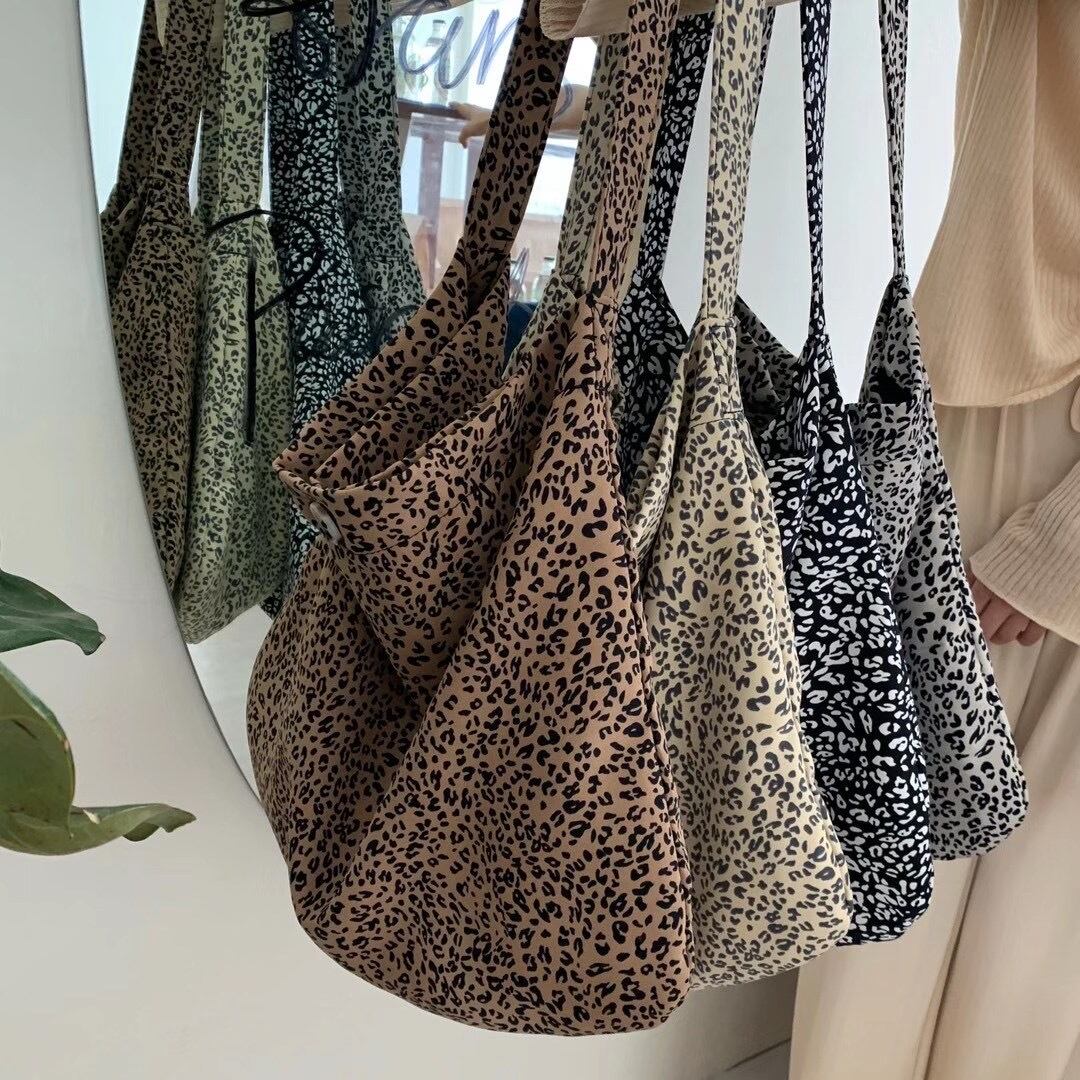 レオパードトートバッグ
