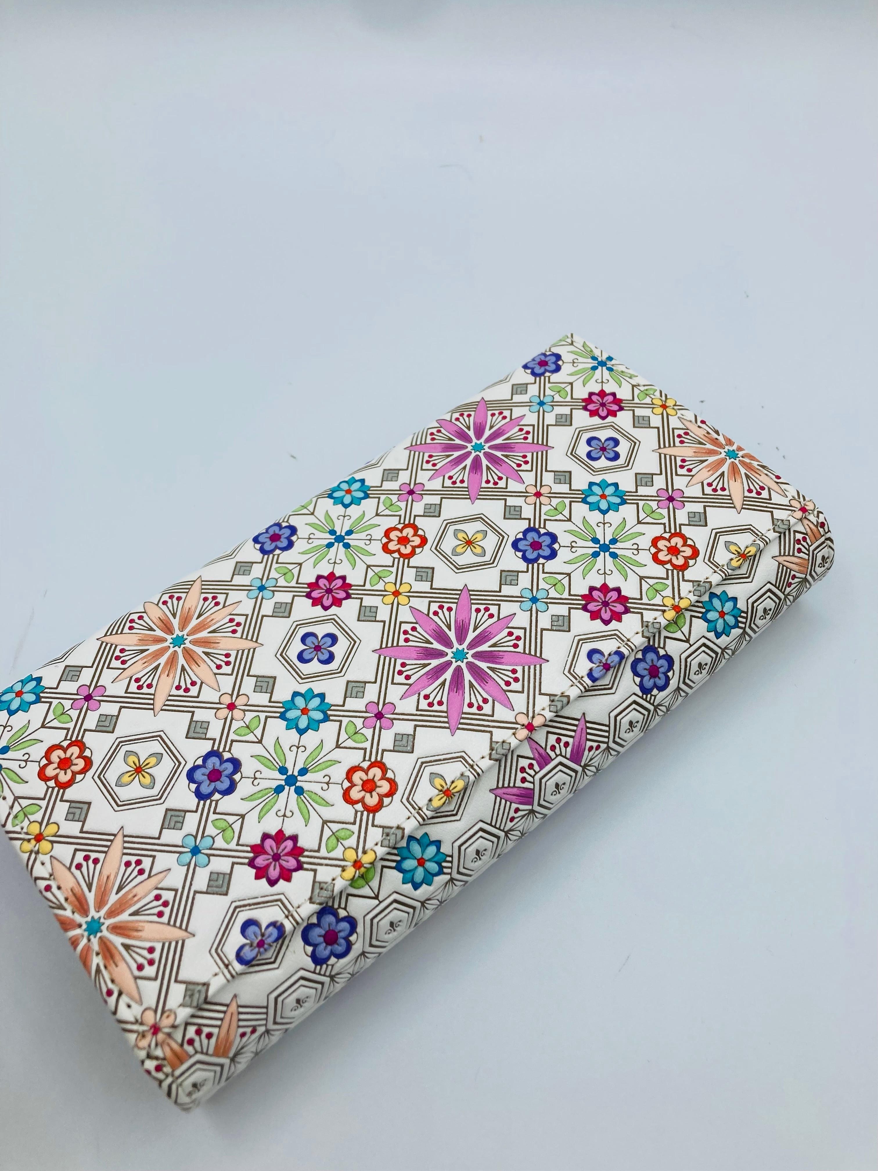 浅草文庫 正規品 かぶせ 花菱 ピンク 母の日 送料無料 長財布