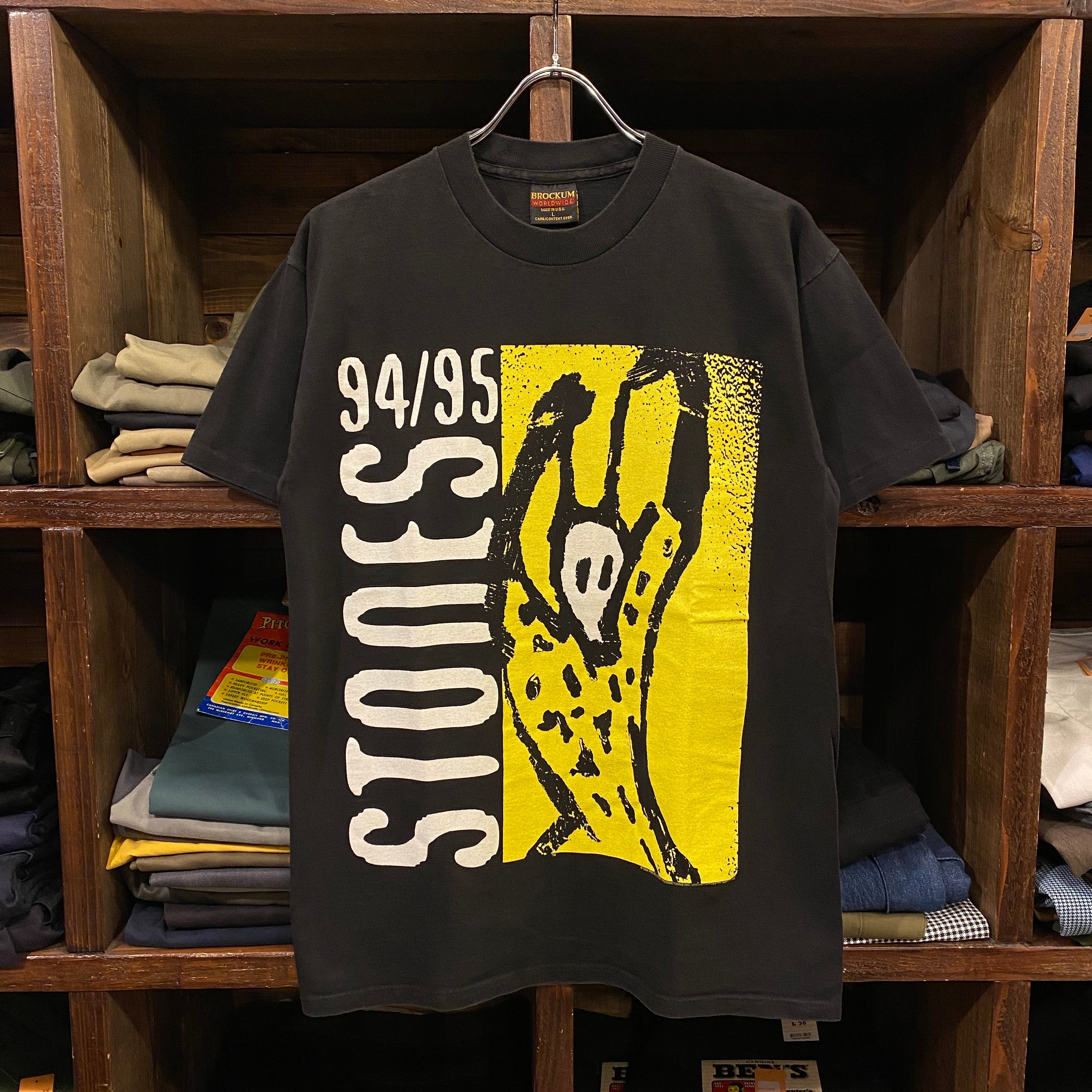 The Rolling Stones　Tシャツ　M　黒　ドロッピング　USA