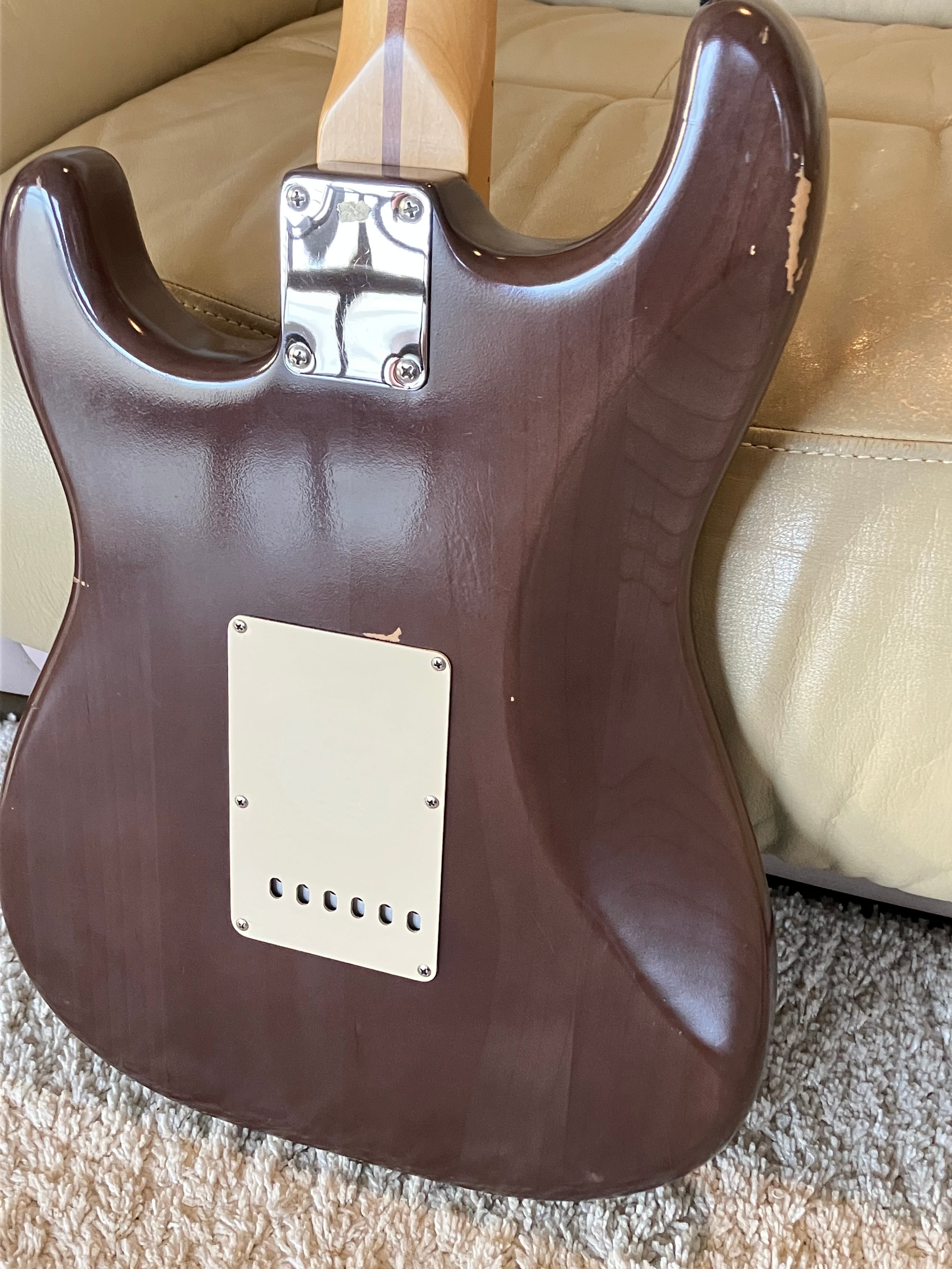 2002 Fender USA Highway One Stratocaster Cocoa Transparent