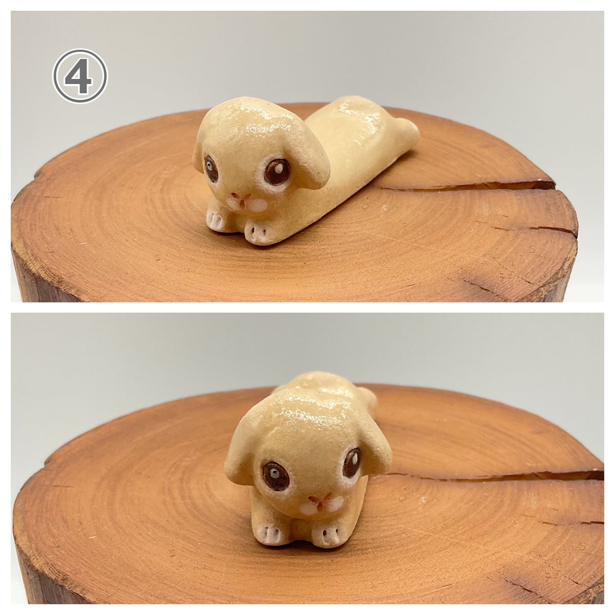 ❤️激レア・美品❤️ヘレンド・うさぎの箸置きとボンボニエールセット Herend のかわいいうさぎのボンボニエールと薔薇