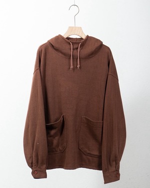 double pocket hoodie sweat