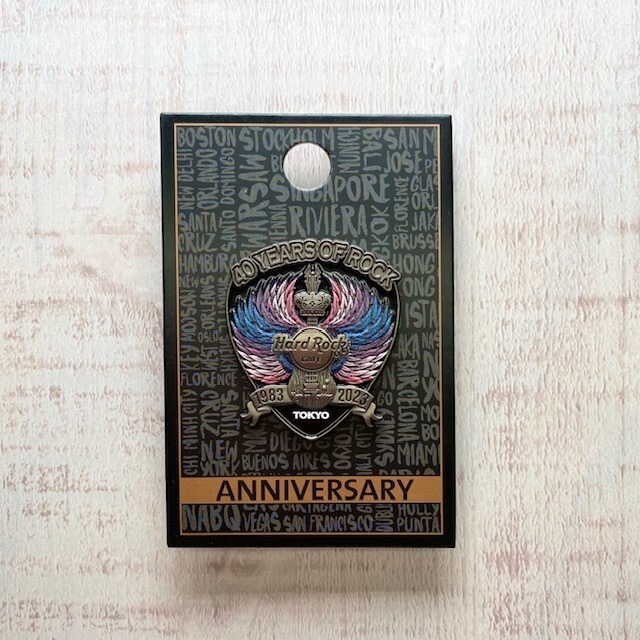 40th Anniversary Pick Pin
