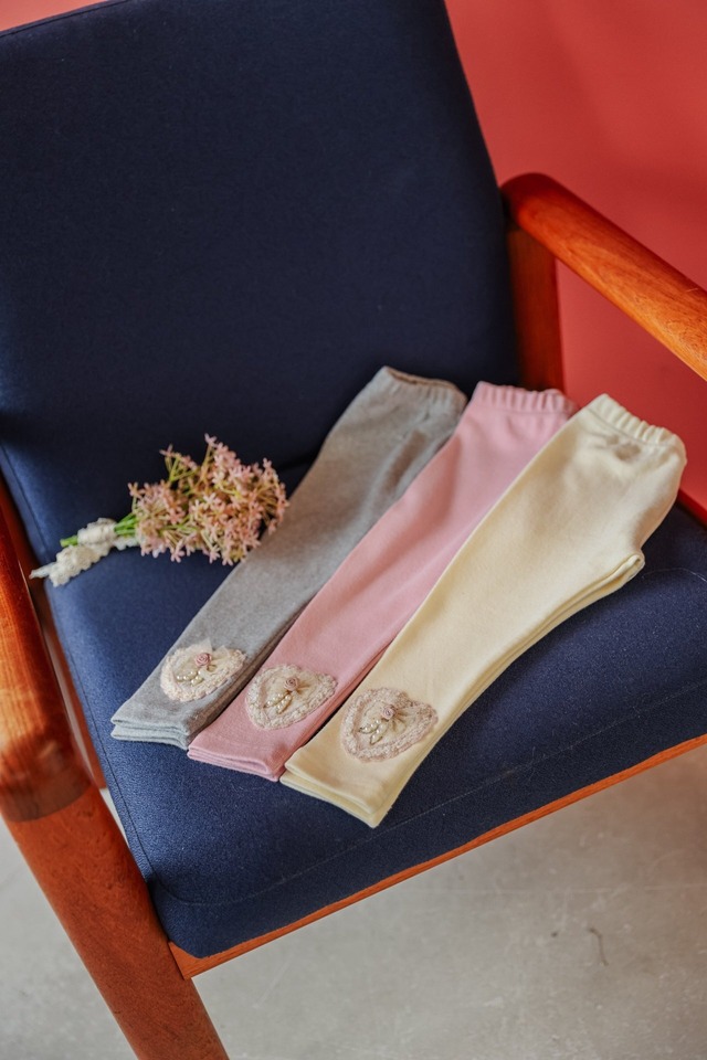 【即納】<PUDDING>  Heart leggings