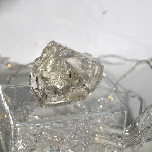 【太陽意識とレムリア叡智を統合する覚醒の水晶】アイスレムリアンシードクリスタル（シトリン） G1_3