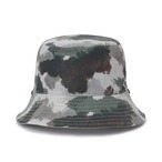 (UNI) GRAPHIC REVERSIBLE BUCKET HAT [サイズ: F(AGDUUCP43KHF)] [カラー: KHAKI]