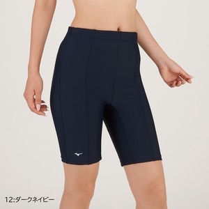 ミズノアクアフィットネス用スパッツ水着[レディース]N2JB0371 4分丈 前身総裏