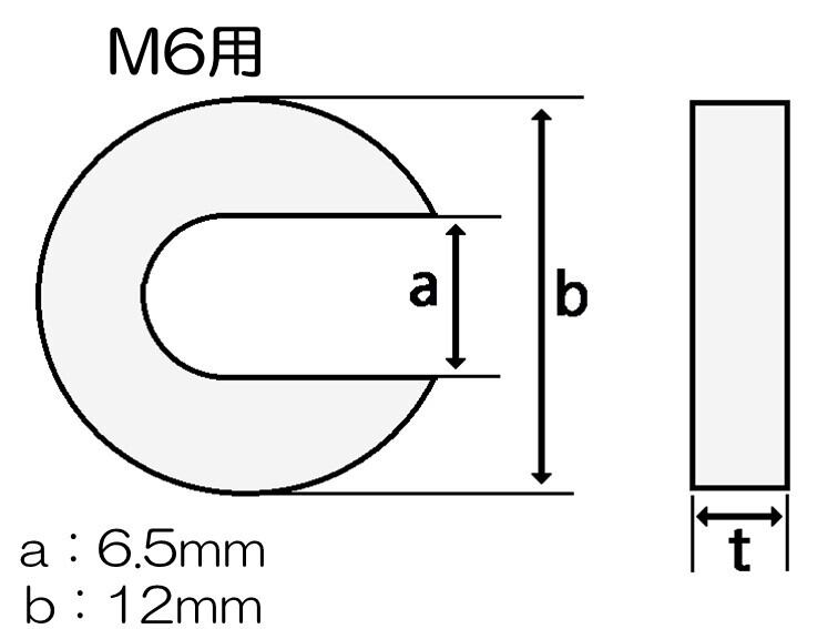 M6用 ±1um スペーサー・シム(隙間ゲージ) | Mirror Polish TDC -online