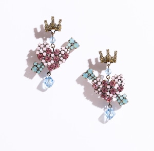 Love you to Death, meet you in Heaven earring stud dangling ピアス145