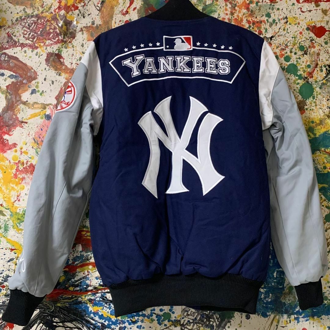 ニューヨーク・ヤンキース MLB ＮＹＹ スタジャン ブルゾン 秋 冬 新品 ...