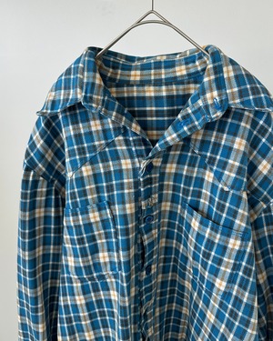 Vintage 70s Western Flannel Shirt