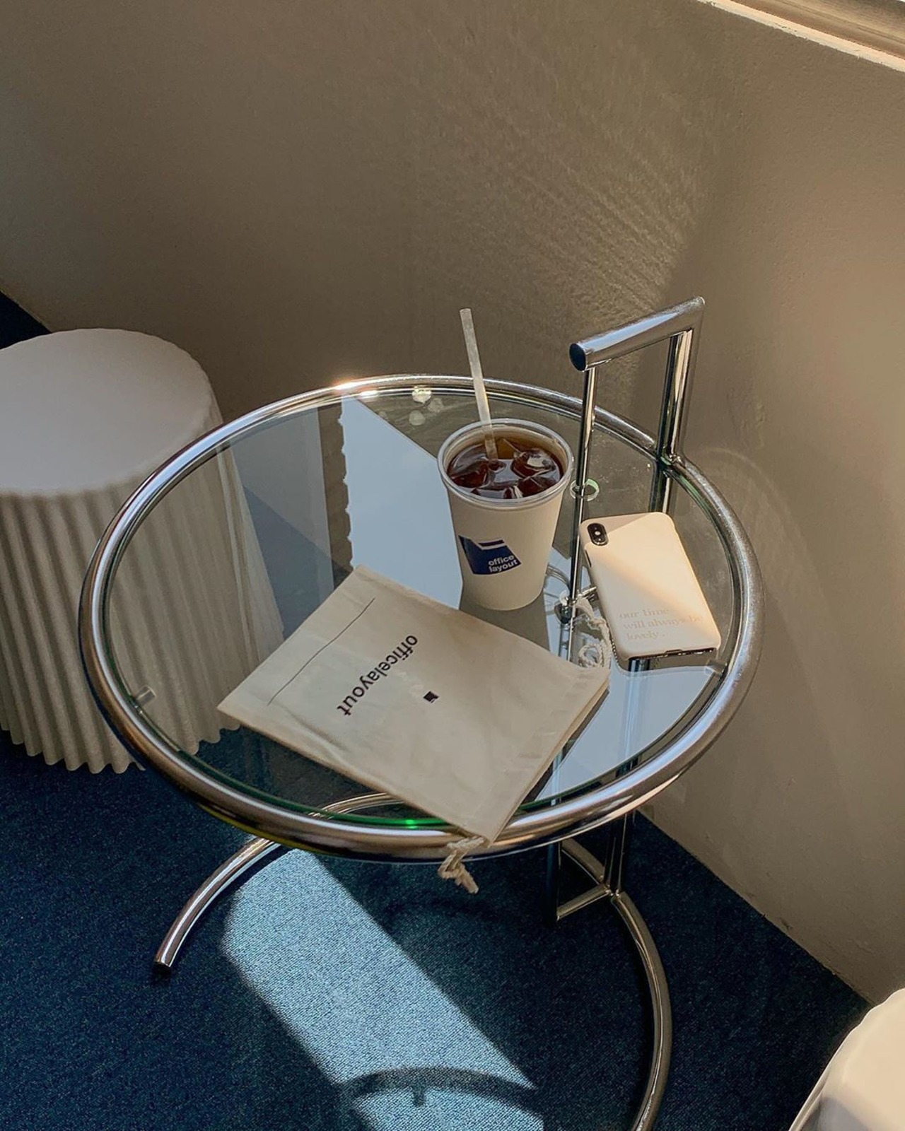 テーブル サイドテーブル コーヒーテーブル ガラス シンプル リビング